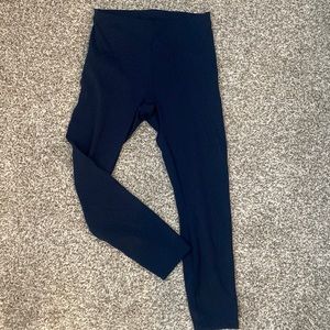 Lululemon Crop navy blue Leggings